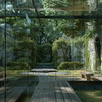 Light-filled glass houses - Image 4