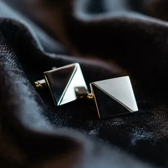 modernist cufflinks - Image 3