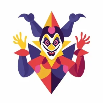 Funny Jester Logo - Image 3