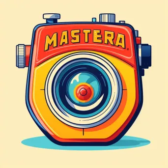 retro stylized view-master logo - Image 2