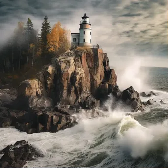 Split Rock Lighthouse Minnesota - Image 1