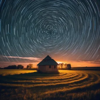 Countryside Star Trails