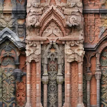 Decorative masonry brickwork - Image 3