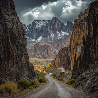 Granite Cliffs Mountain Pass