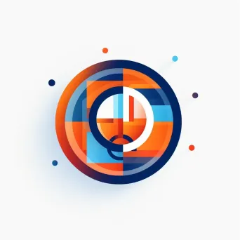 Insightful financial research logo with orange and blue colors on a white background - Image 3