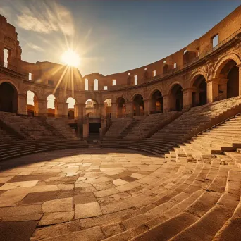 Golden Roman Amphitheater