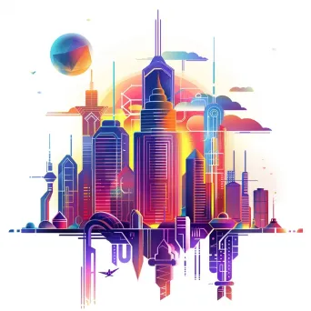 Future Cyber City Logo - Image 3