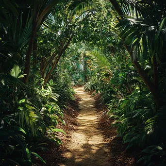 Inviting Jungle Path