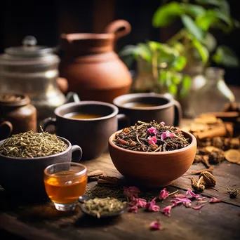 Freshly Brewed Tea Still Life