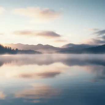 Serene Lake Background