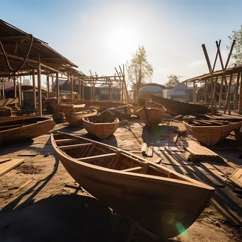 Traditional Boat Building Yard