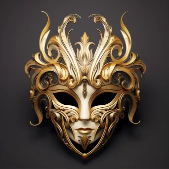 Low Poly Venetian Mask