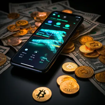 Digital Wallet and Cryptocurrency Coins