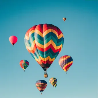 Colorful Festival Balloons