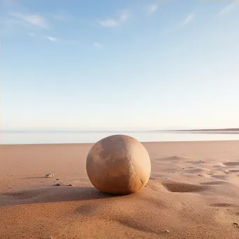 round stone alone beach - Image 4