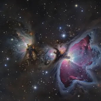 Orion Constellation with Nebula and cosmic dust, shot on Nikon Z6 - Image 4