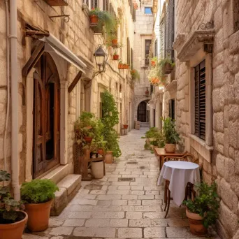 Medieval streets Dubrovnik - Image 2