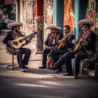 Mariachi street serenade - Image 1