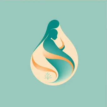 Mother and baby icon logo design for midwifery practice - Image 3