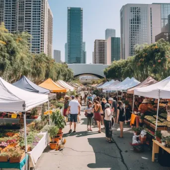 Busy urban farmer