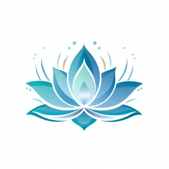 Lotus Flower Logo for Yoga Studio - Image 2