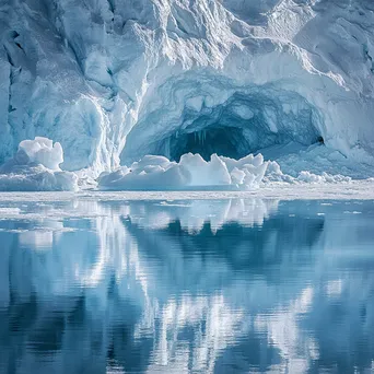 Ethereal Glacier Cave