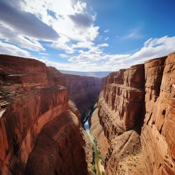 Expansive view of a canyon system - Image 3