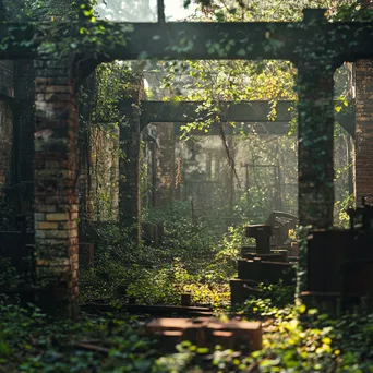 Abandoned brick-making site overrun by nature - Image 2