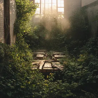 Abandoned brick-making site overrun by nature - Image 4