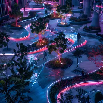 Futuristic Urban Park