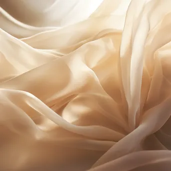 Close-up of soft fabric with morning sunlight filtering through curtains. - Image 4