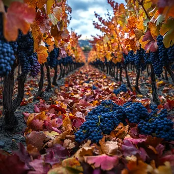 Autumn Grape Harvest