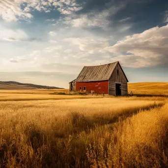 Traditional Red Barn