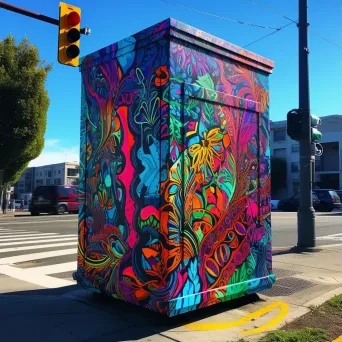 Traffic signal box art - Image 1