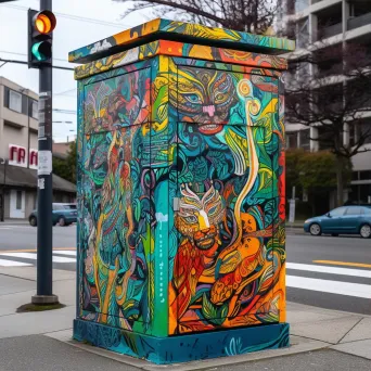 Traffic signal box art - Image 3