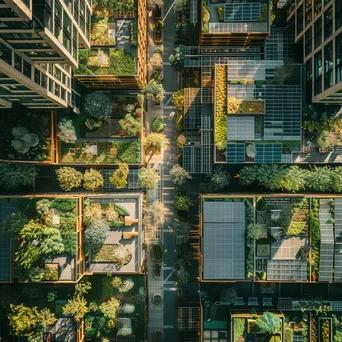 Sustainable Rooftops from Above