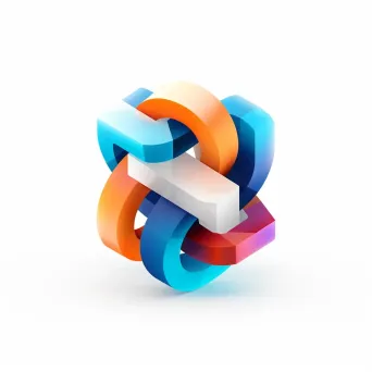 Futuristic 3D Printing Logo - Image 1