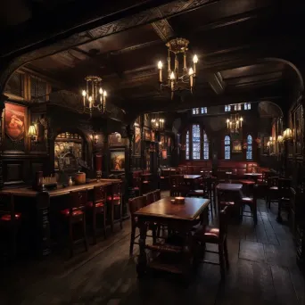 Old-world English Pub