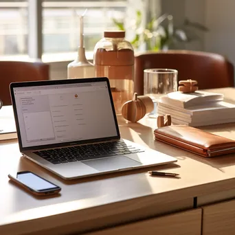 Elegant Desk Organization