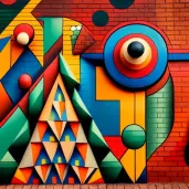 Abstract Geometry on Urban Canvas