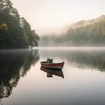 Peaceful Lake Scene