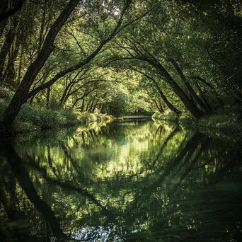 Reflective Natural Spring