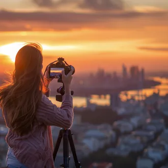 Influencer Vlogging in the City