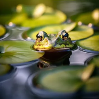 frog_in_pond - Image 3