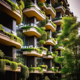 Sustainable building design with eco-friendly features - Image 4