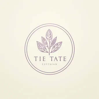 Elegant Tea House Logo