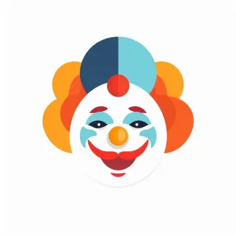 Joyful Clown Logo - Image 1