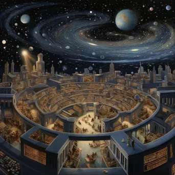 Enigmatic image of a cosmic library preserving the history of the universe in starlight - Image 3