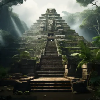 Mayan jungle pyramids - Image 1