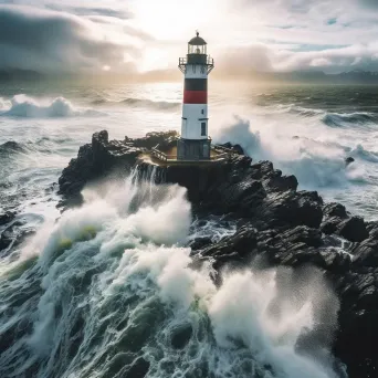 Reykjanesviti Lighthouse Iceland